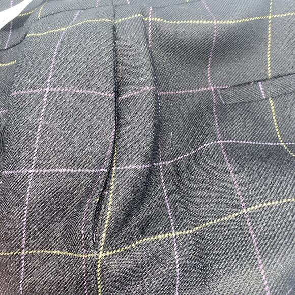 Pendleton Vintage Women’s Black Plaid Trouser Dress Pants size 14P Petites - Picture 9 of 9